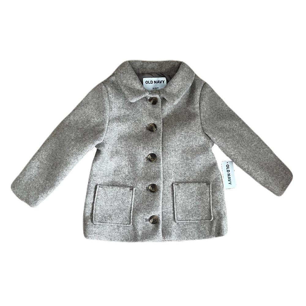 Old Navy Button-Up Kids Coat
